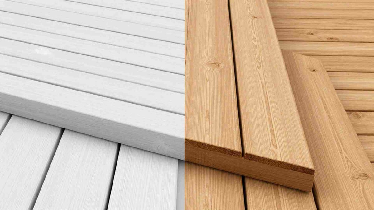 Composite Decking Weight Vs. Wood