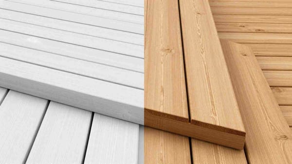 Composite Decking Weight Vs. Wood